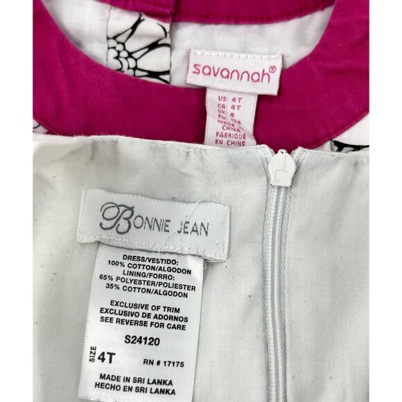 Girls -‎ 2 Sundresses - White Dresses with Floral & Balloon Designs - Size 4T - Picture 11 of 12